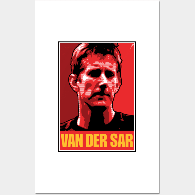 van der Sar Wall Art by DAFTFISH